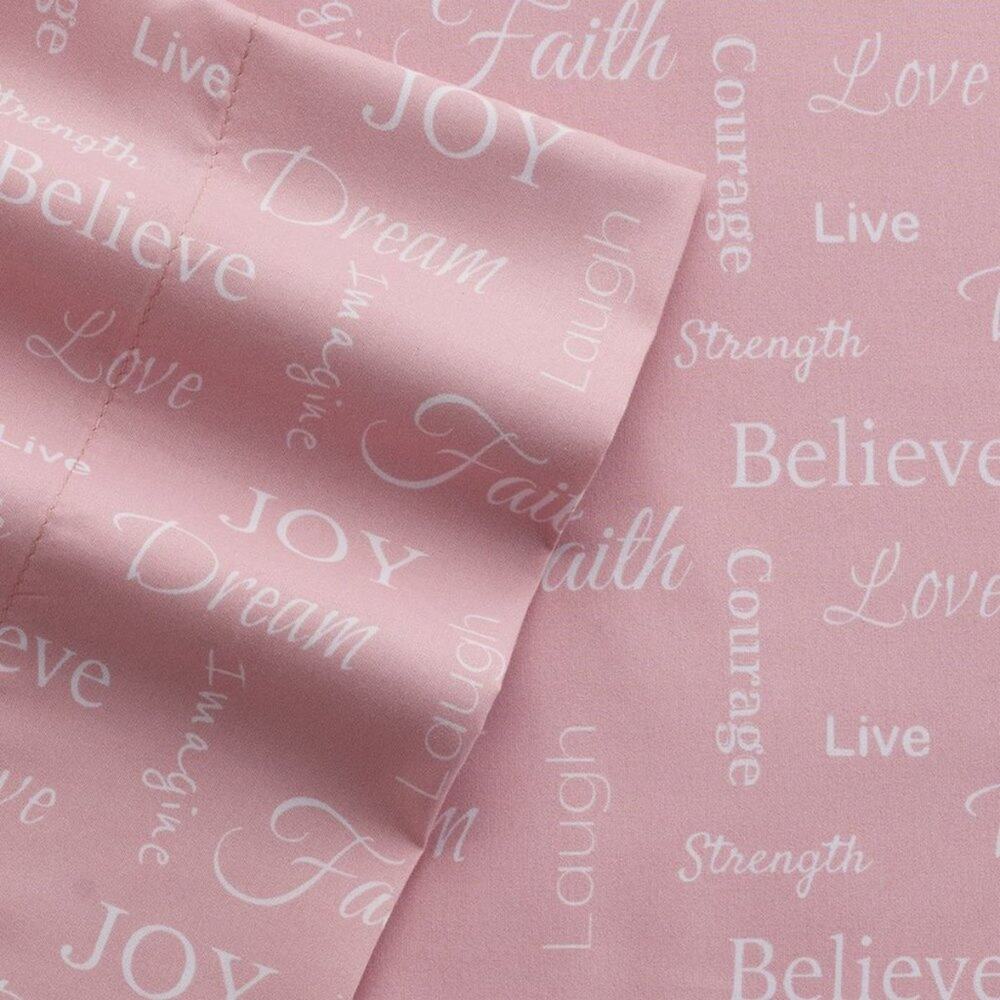 Grand Collection Microfiber Inspirational Sheets